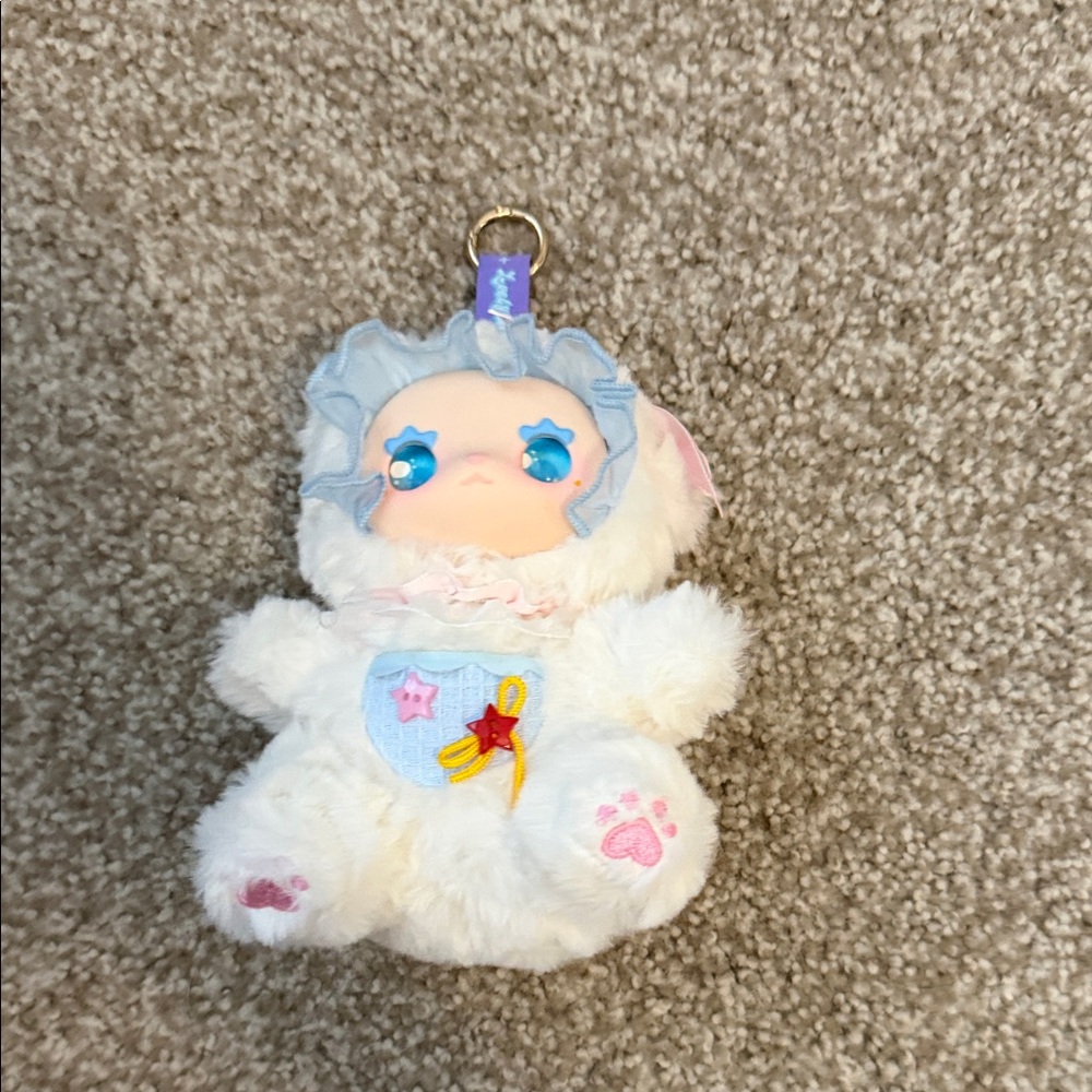Lovely Emma Cute Plush Lamb Keychain